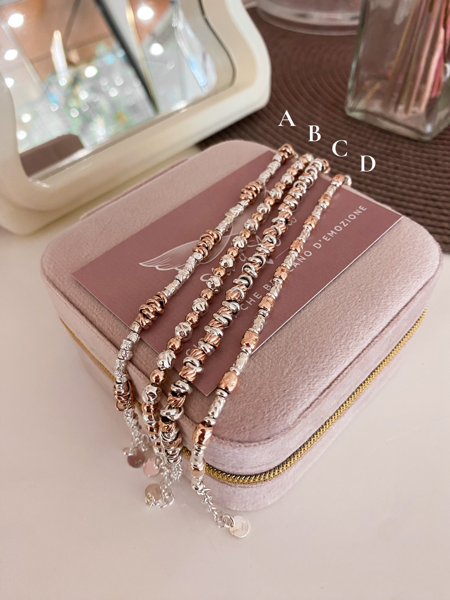 Bracciale Pepite Rose #7