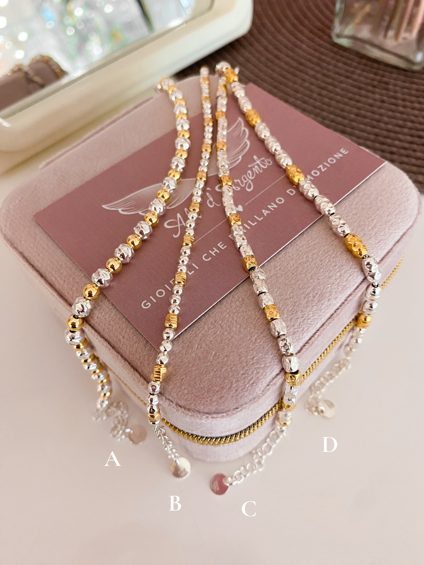 Bracciali Pepite Gold #4