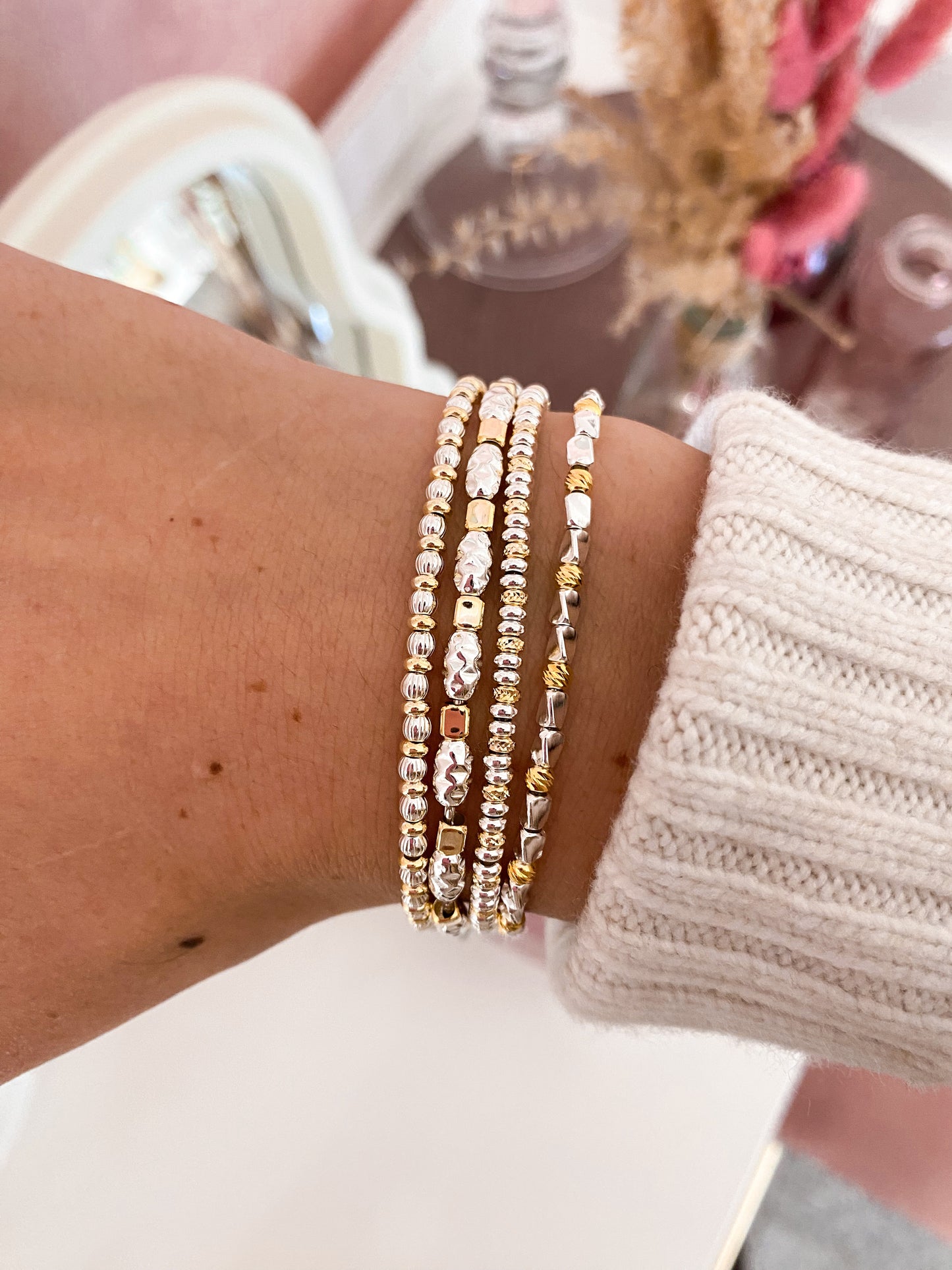 Bracciali Pepite Gold #5