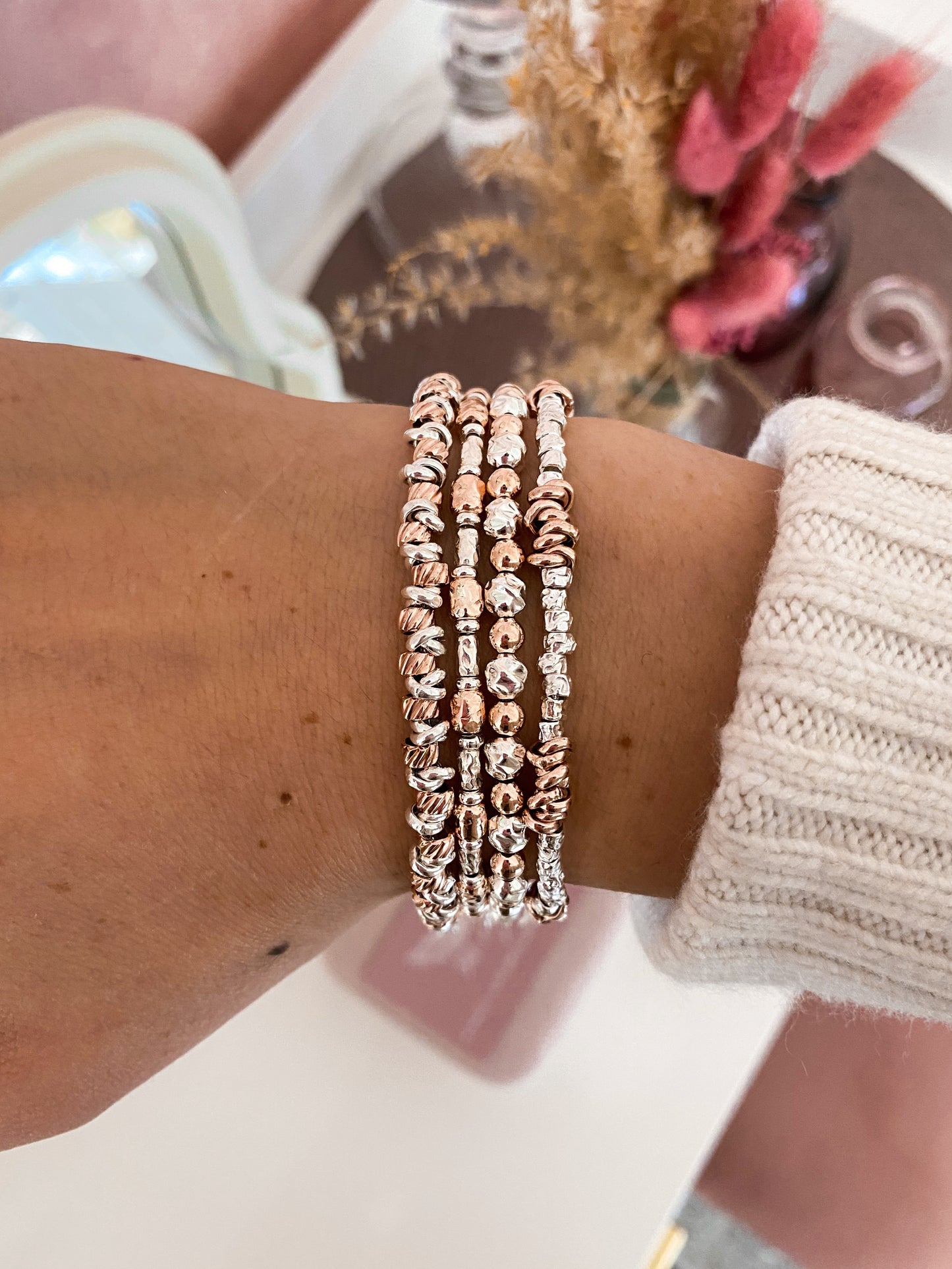 Bracciale Pepite Rose #7