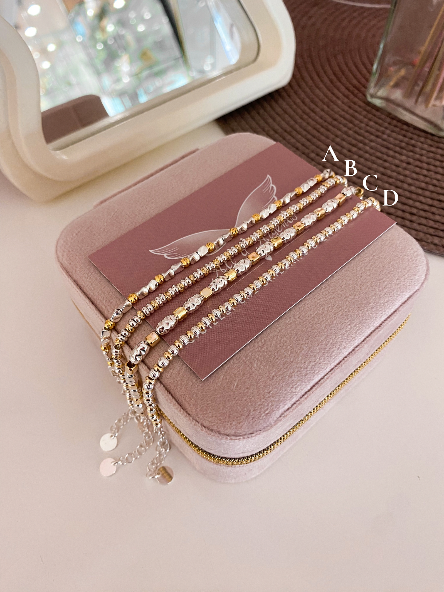 Bracciali Pepite Gold #5