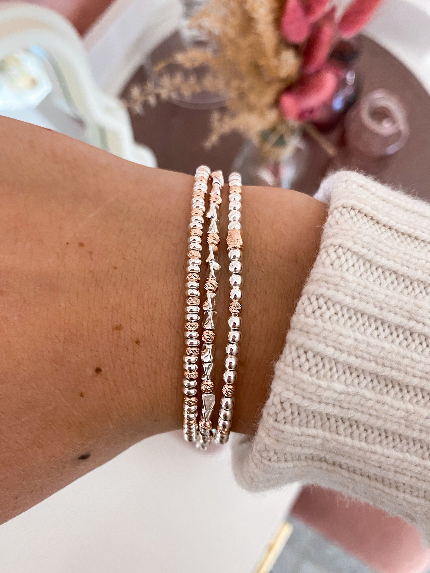 Bracciali Pepite Rose #1