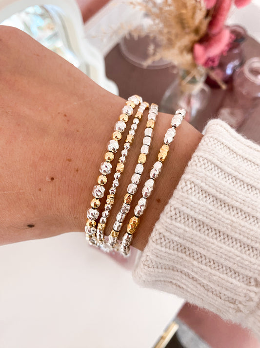 Bracciali Pepite Gold #4