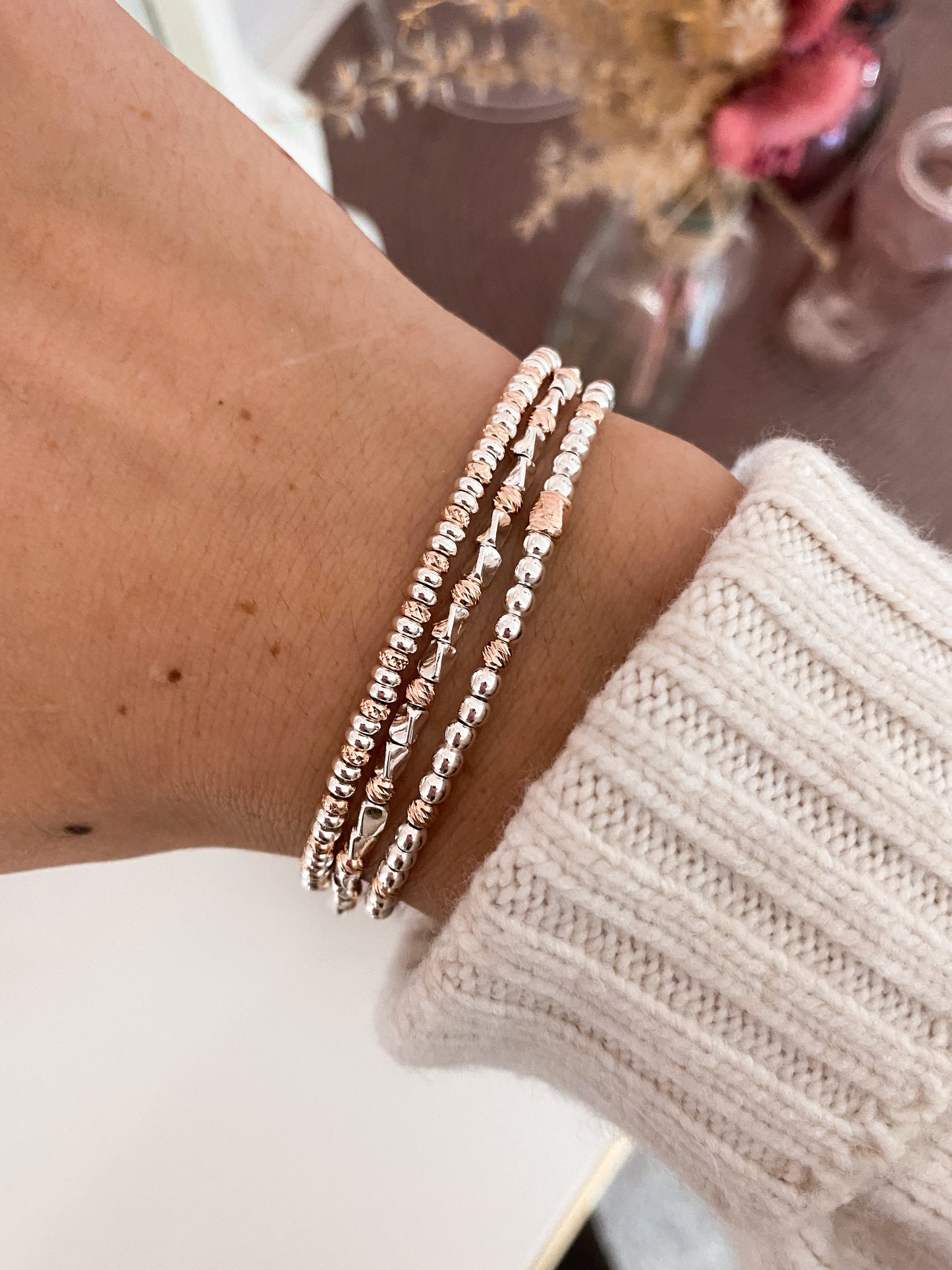 Bracciali Pepite Rose #1